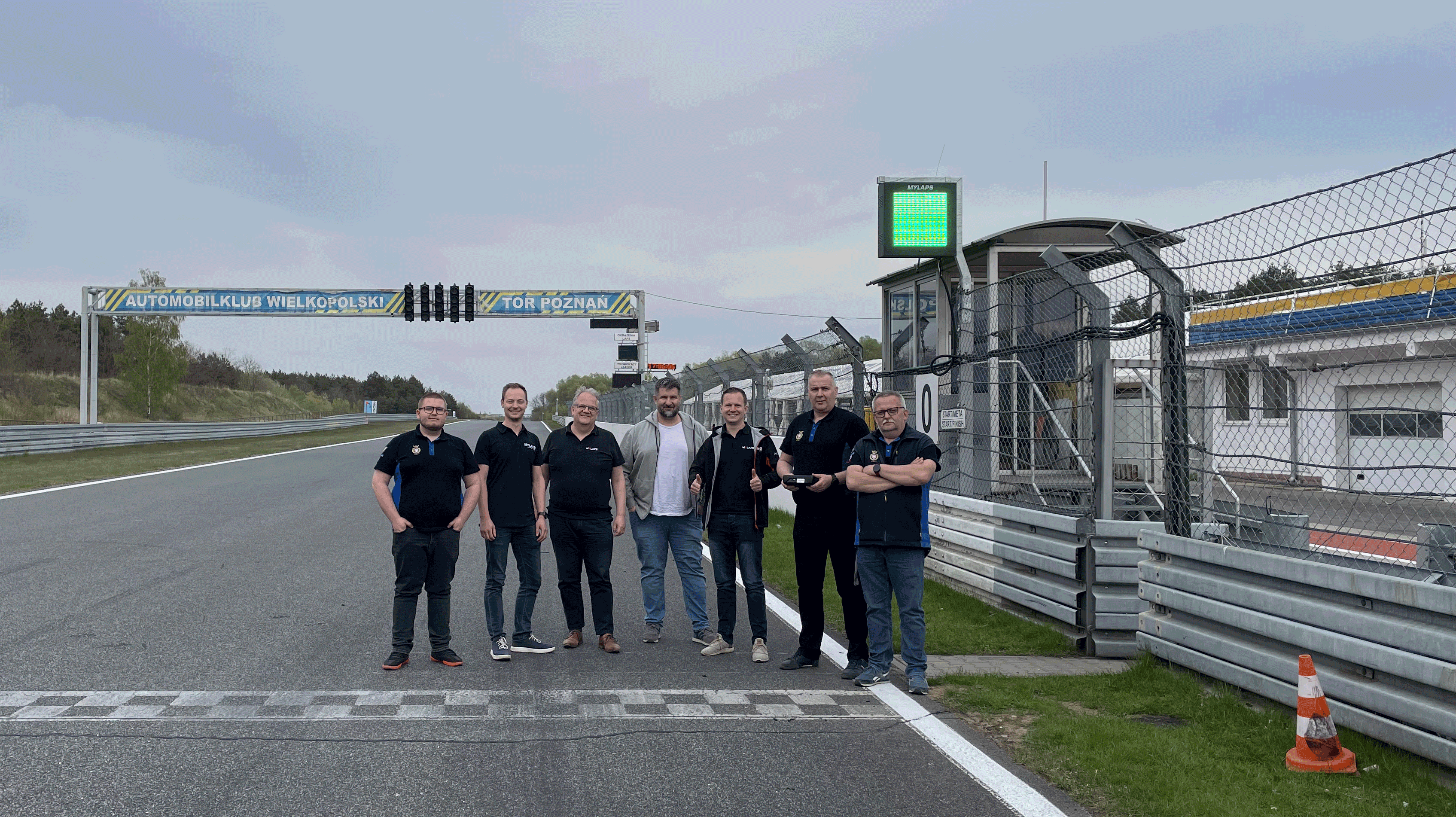 Tor Poznan Circuit MYLAPS Digital Panel